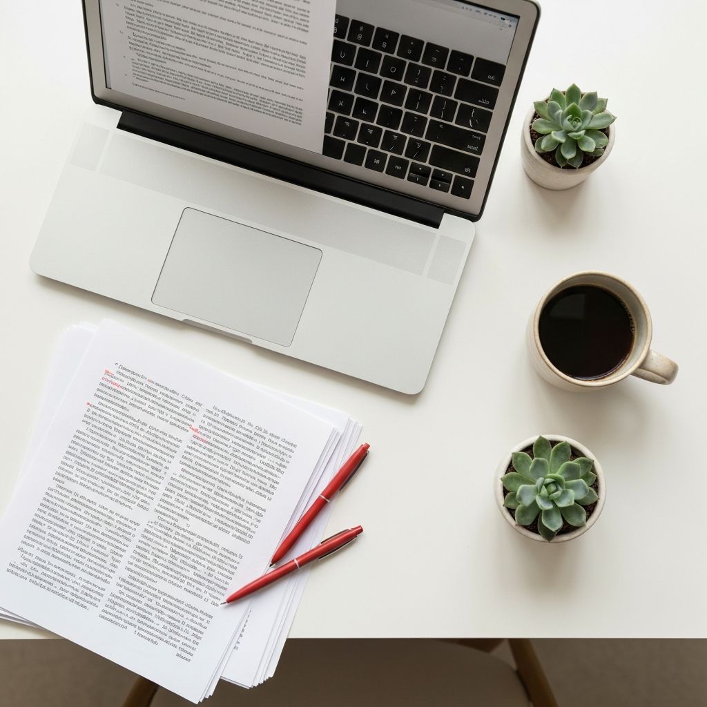 BetaShelf dashboard showing a manuscript with feedback annotations and writing tools